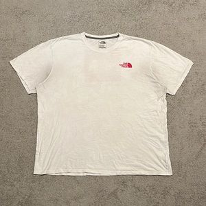 North Face 100% cotton logo t-shirt